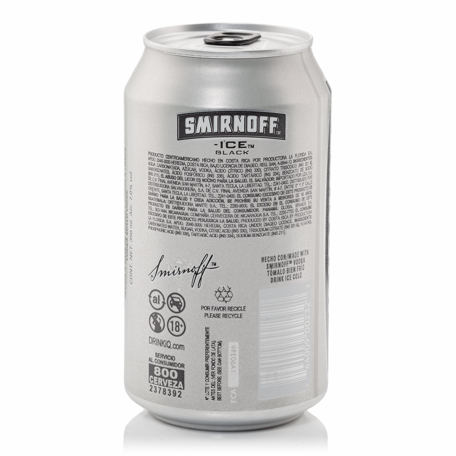 Smirnoff Ice Black Lata 350ml