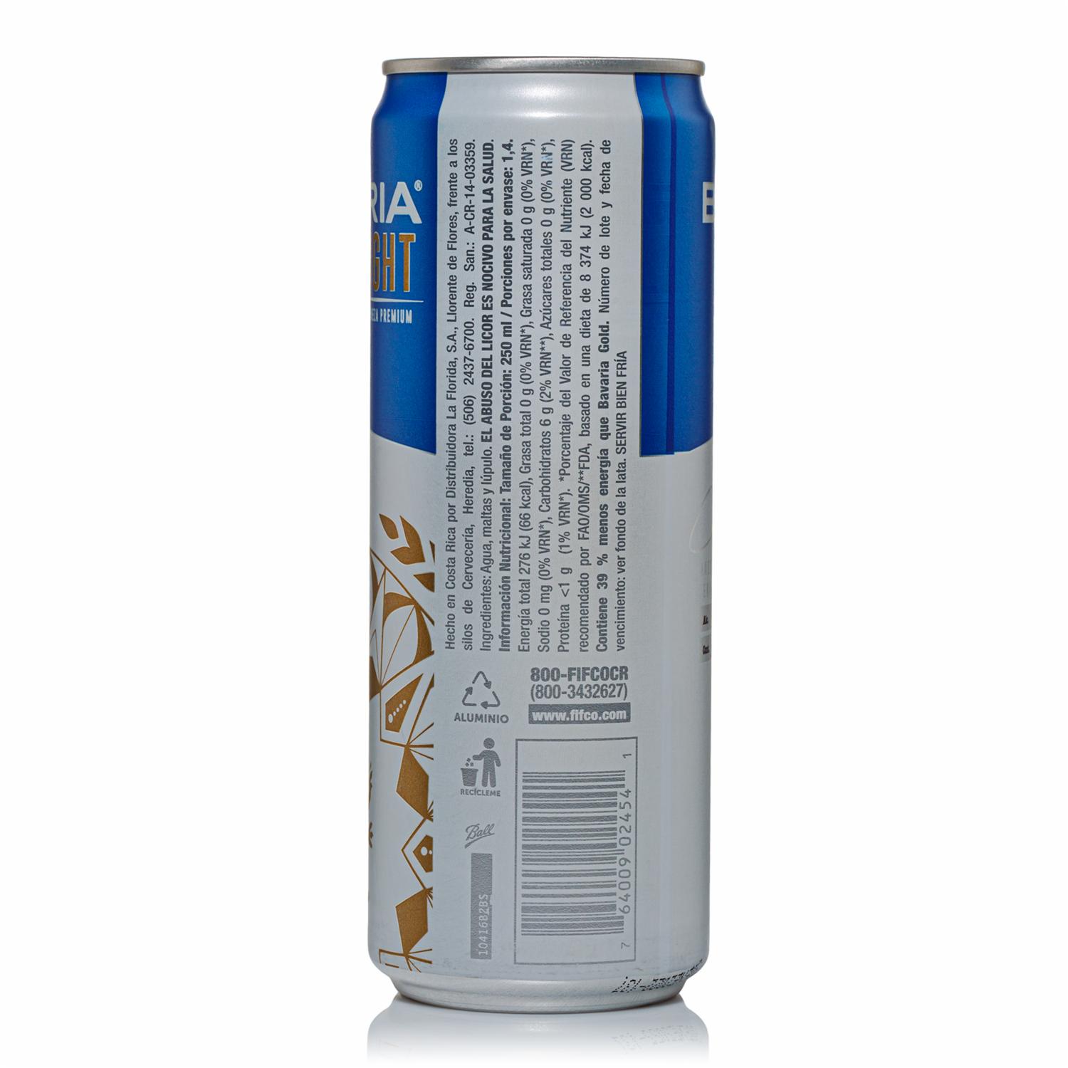Bavaria Light Lata 350ml