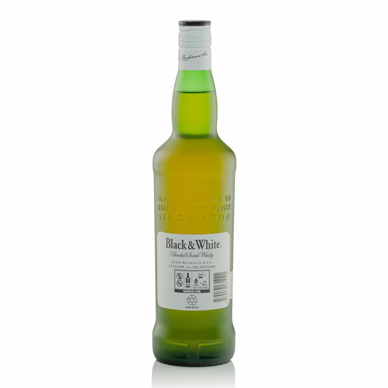 Black &amp; White Whisky 1l