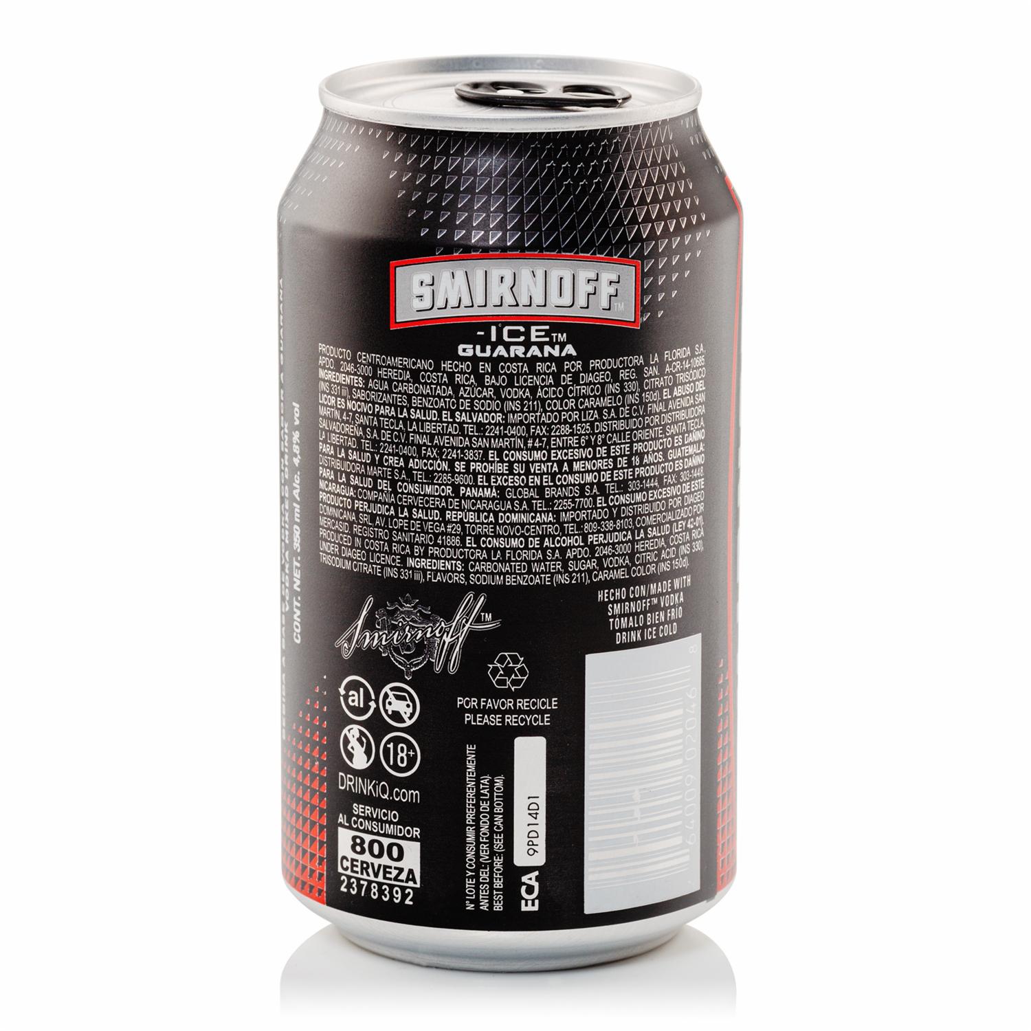 Smirnoff Guarana Lata 350ml
