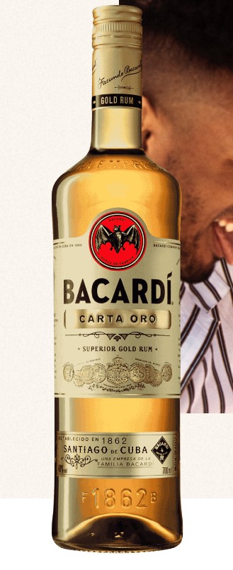 Bacardi Carta Oro 980ML