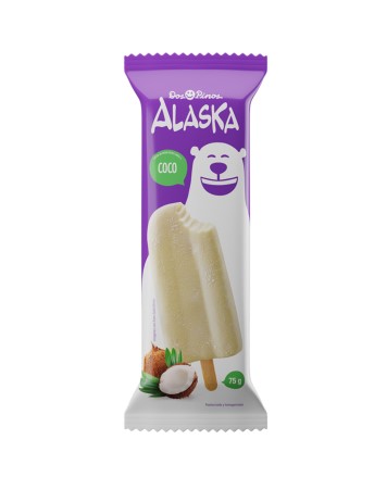 Alaska Paleta Coco 60G
